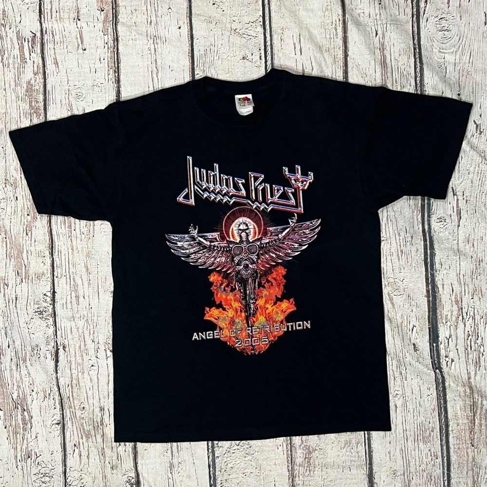 Judas Priest Angel of Retribution 2006 Heavy Metal Rock n' Roll Tshirt